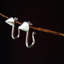 Banana earrings - Sterling Silver